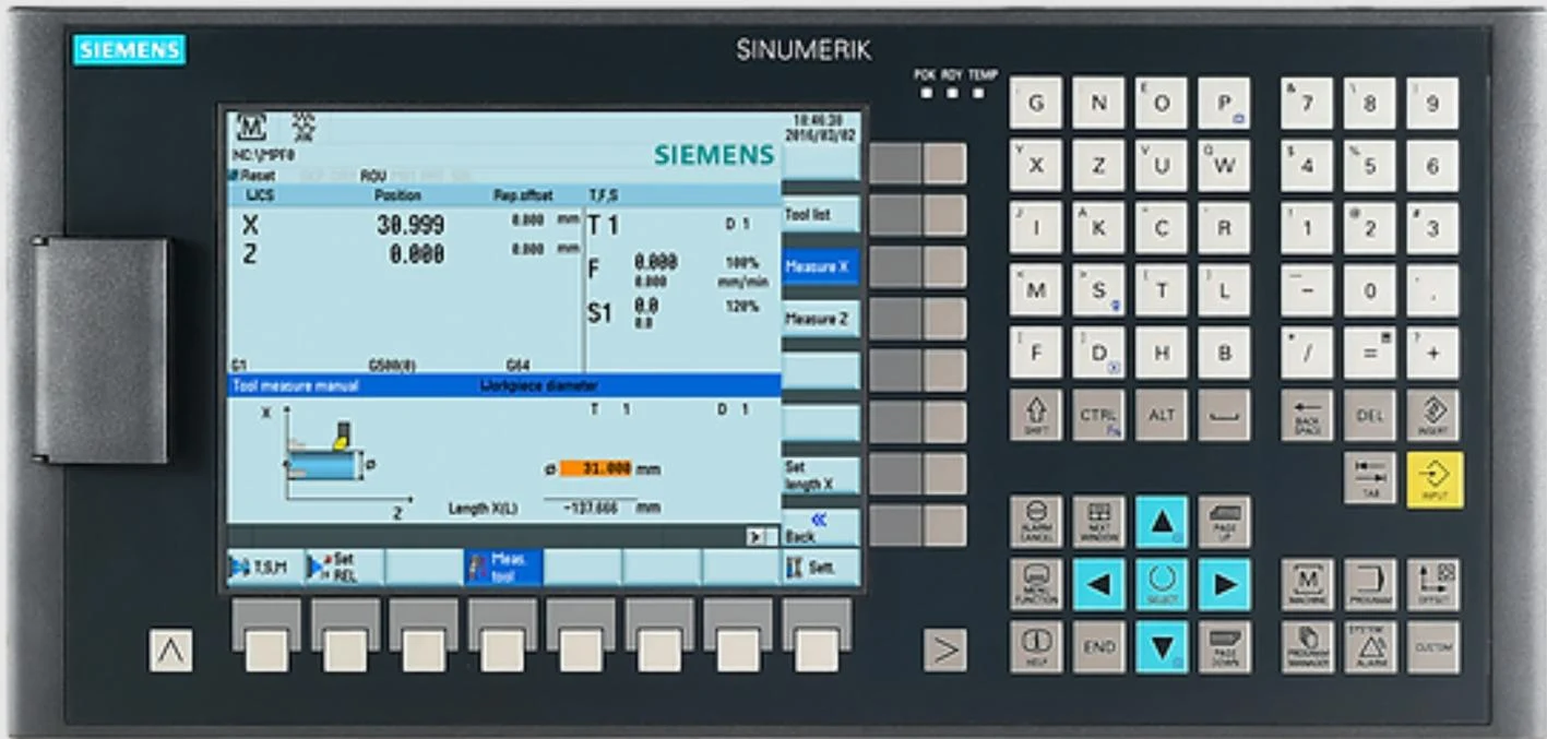 Siemens Sinumerik 808D Advanced PPU control panel