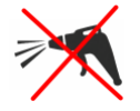 Crossed-out air gun